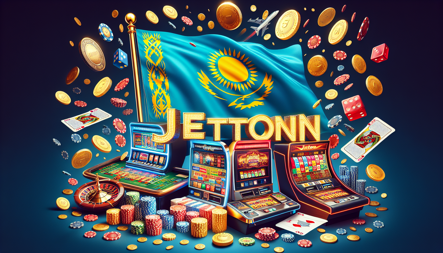 Главная страница онлайн казино JetTon